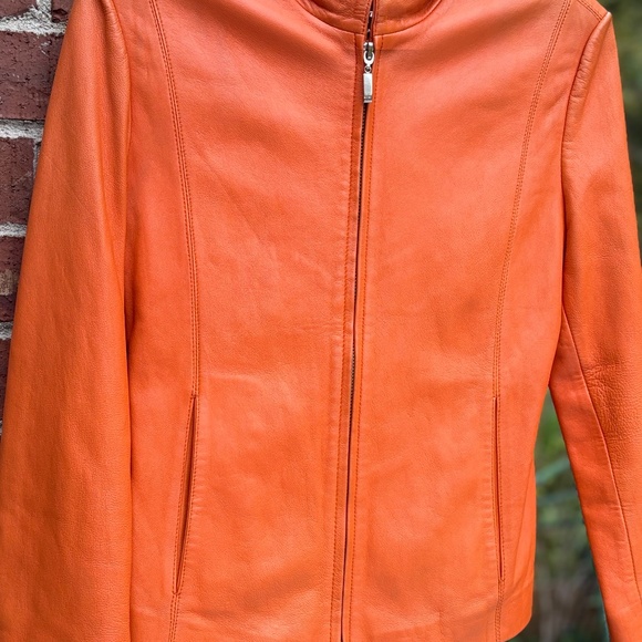 Romantic Leder Style Italy Genuine Leather Jacket – Size M - Picture 2 of 8